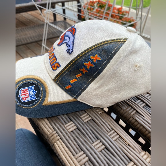 Vintage 1999 DENVER BRONCOS SUPER BOWL Velcro cap - Picture 3 of 11